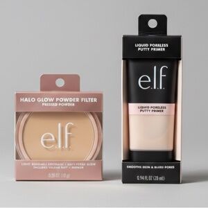 ELF Halo Glow Powder Filter and Liquid Poreless Putty Primer
